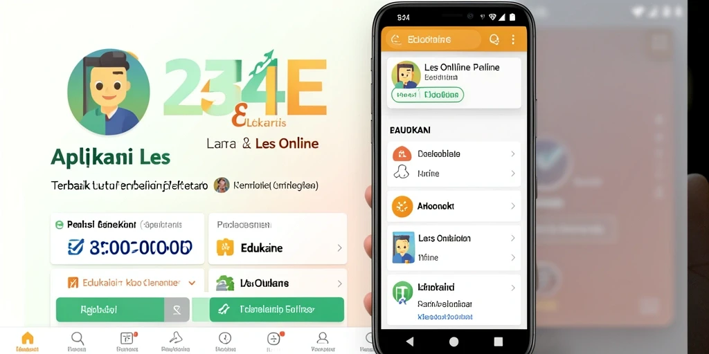 Antarmuka aplikasi 234E yang menarik dan fungsional.