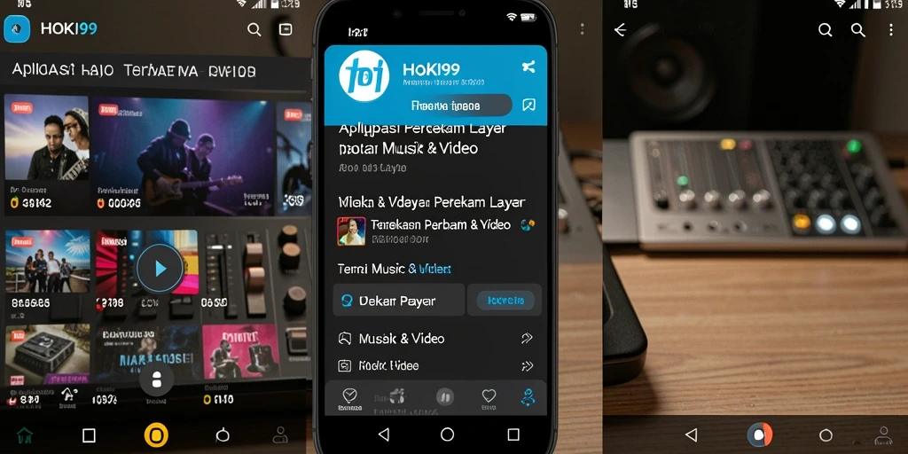 Tampilan antarmuka HOKI99 yang user-friendly untuk merekam layar.