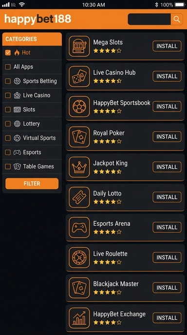 Akses Mudah ke Aplikasi Populer & Kanal Uji - happybet188